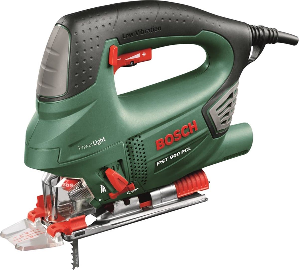Bosch PST 900 PEL decoupeerzaag - 620W, snoer, pendelwerking thumbnail 3