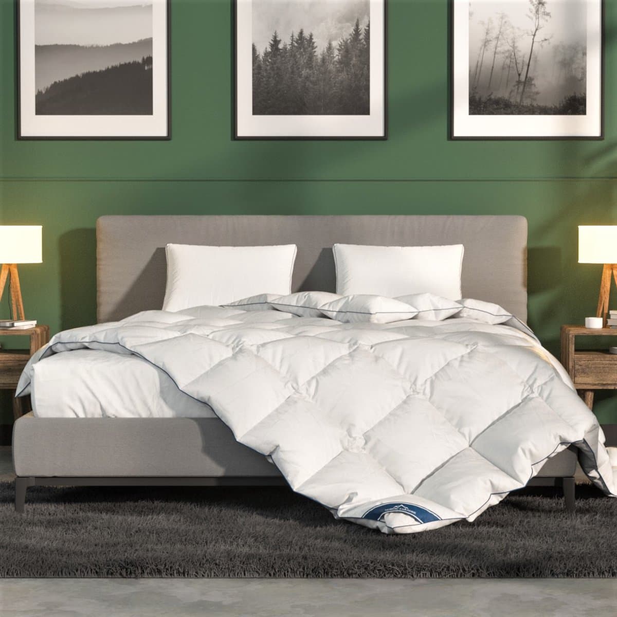 Nordic Paradise - Lightweight Donzen Dekbed - 90% Franse eendendons - 240x220 cm - Extra Warm - Winter thumbnail 5