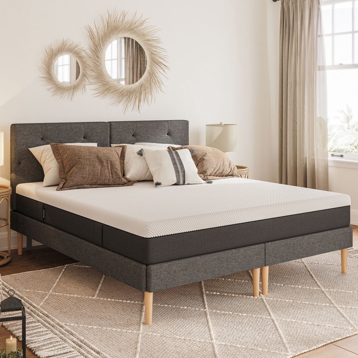 Emma Hybrid Pocketvering Matras - 250 veren p/m2 - 120 x 200 cm - Medium thumbnail 3