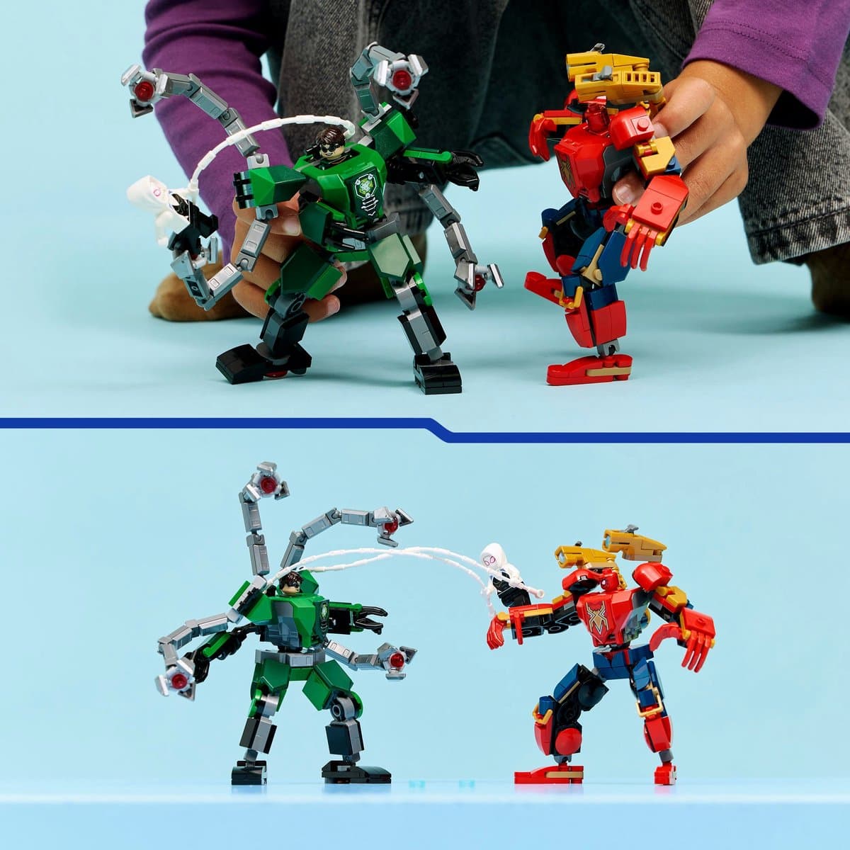 LEGO Marvel Mechaduel: Spider-Man vs. Doc Ock – 2 verstelbare mecha thumbnail 2