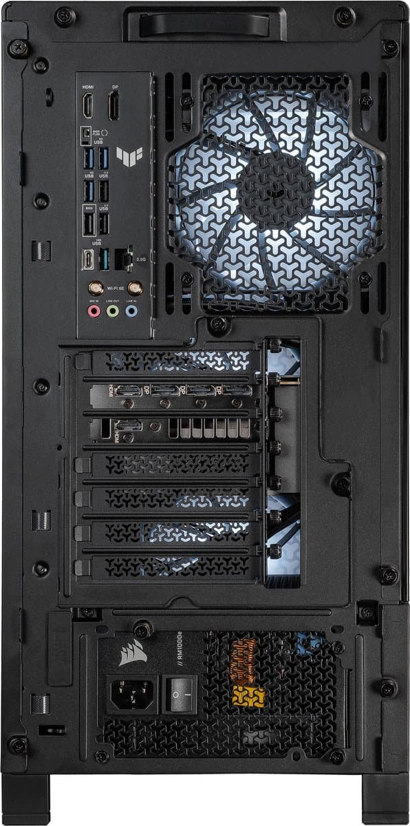 Scan 3XS Systems Revenge – Powered by ASUS – Stage 6 Gaming PC – Corsair FRAME 4000D - RTX 5070 Ti - Ryzen 7 7800X3D – Corsair DDR5 32GB – WD Black 2TB SSD – 4K High Gaming thumbnail 3