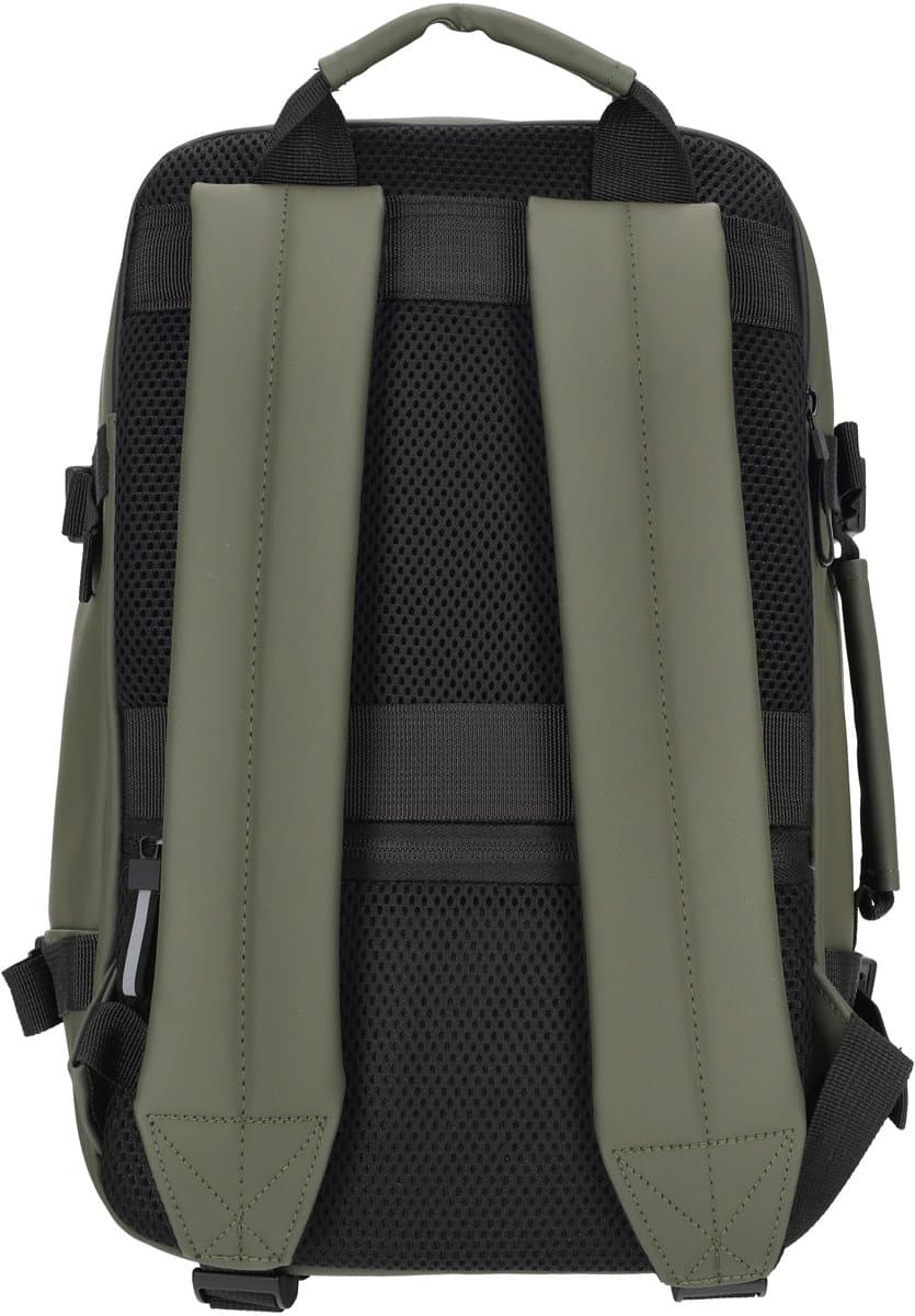 Enrico Benetti Underseater rugzak - Waterproof Cabin Rugzak - Onder de stoel bagage – Ryanair Reistas – 15 inch laptop handbagage – Cabin rugzak 25x20x40cm – 20L - 56010 – Olijfgroen thumbnail 5