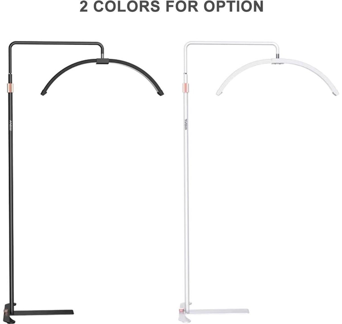 LuminexPro M5 Moonlight – Professionele LED Booglamp 36W – Dimbaar 3200K-5600K – CRI 90+ – Afstandsbediening – Make-up, Beauty & Content Creators thumbnail 4