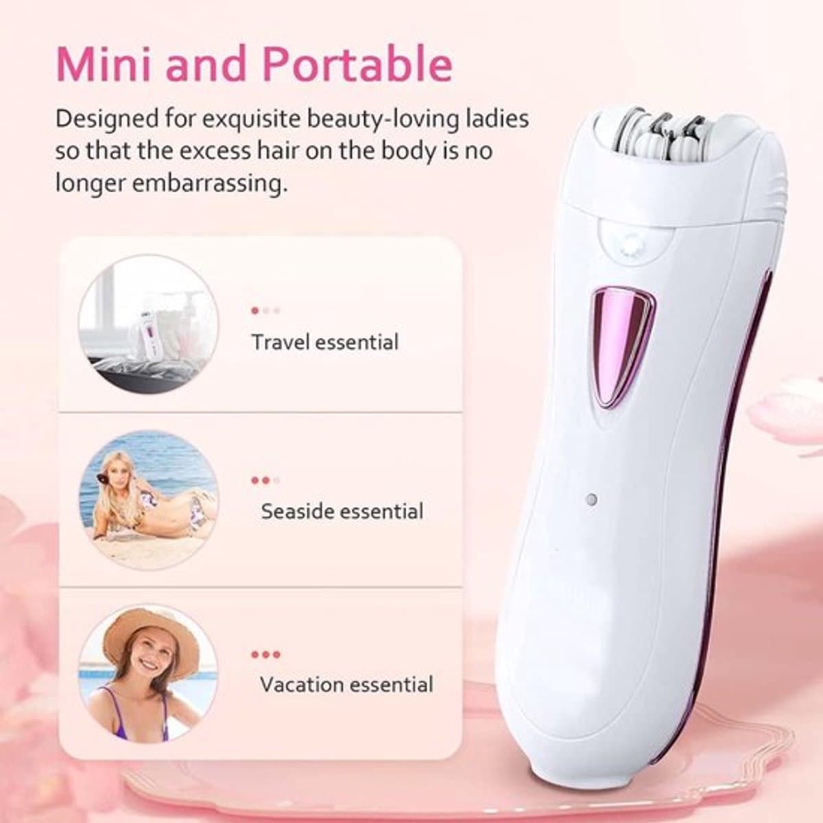 Gezichtsepilator - Gezichtsepilator Vrouw - Gezichtsontharing - Face Epilator - Gezichtepilator - Gezichtsepilator Face - Gezichtepilator Dames - Gezichtsonthaarder thumbnail 3