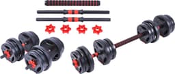 Productfoto van Halterset & Dumbbell Set 2 in 1 - Verstelbare Halterset