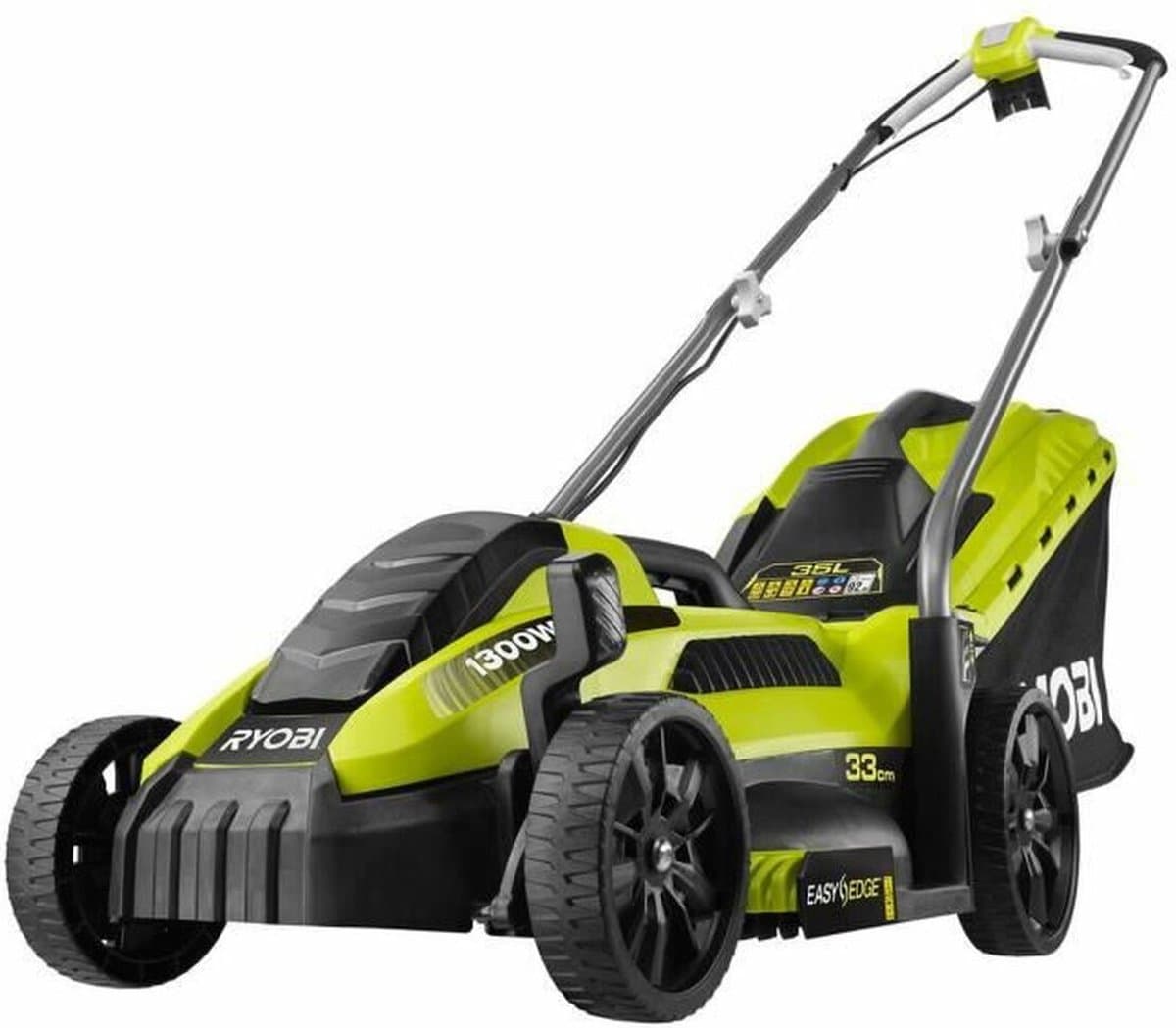 Ryobi RLM13E33S - Elektrische Grasmaaier - 1300W - 33cm Maaibreedte - 35l Collectorzak thumbnail 6