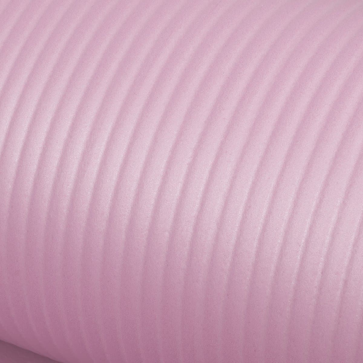 Yoga Mat - Fitnessmat - Premium Kwaliteit - Anti Slip - 61 x 183 x 1 cm - Roze thumbnail 4