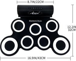 7 Pad Elektronisch Drumstel + Stokken