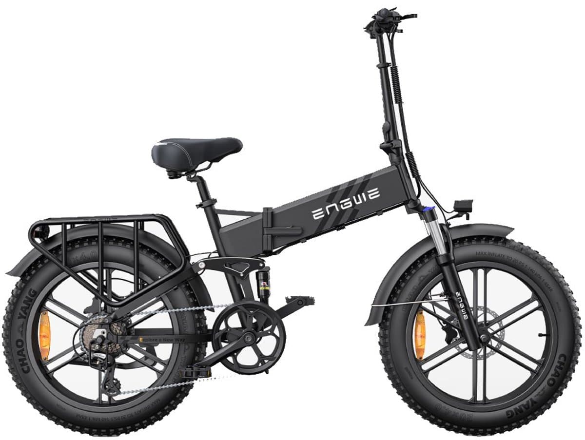 ENGWE ENGINE PRO 2.0 E-Bike -20 inch - 120km actieradius - 250W motor - zwart thumbnail 2