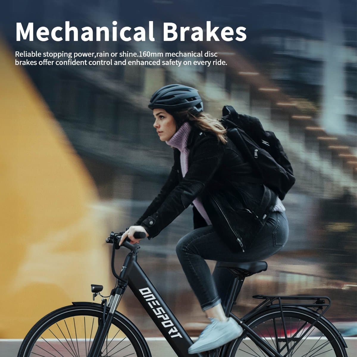 ONESPORT OT12 E-bike - 25 km/u - 27.5inch - 40km actieradius - 250W motor - 36V 13Ah accu - grijs thumbnail 5