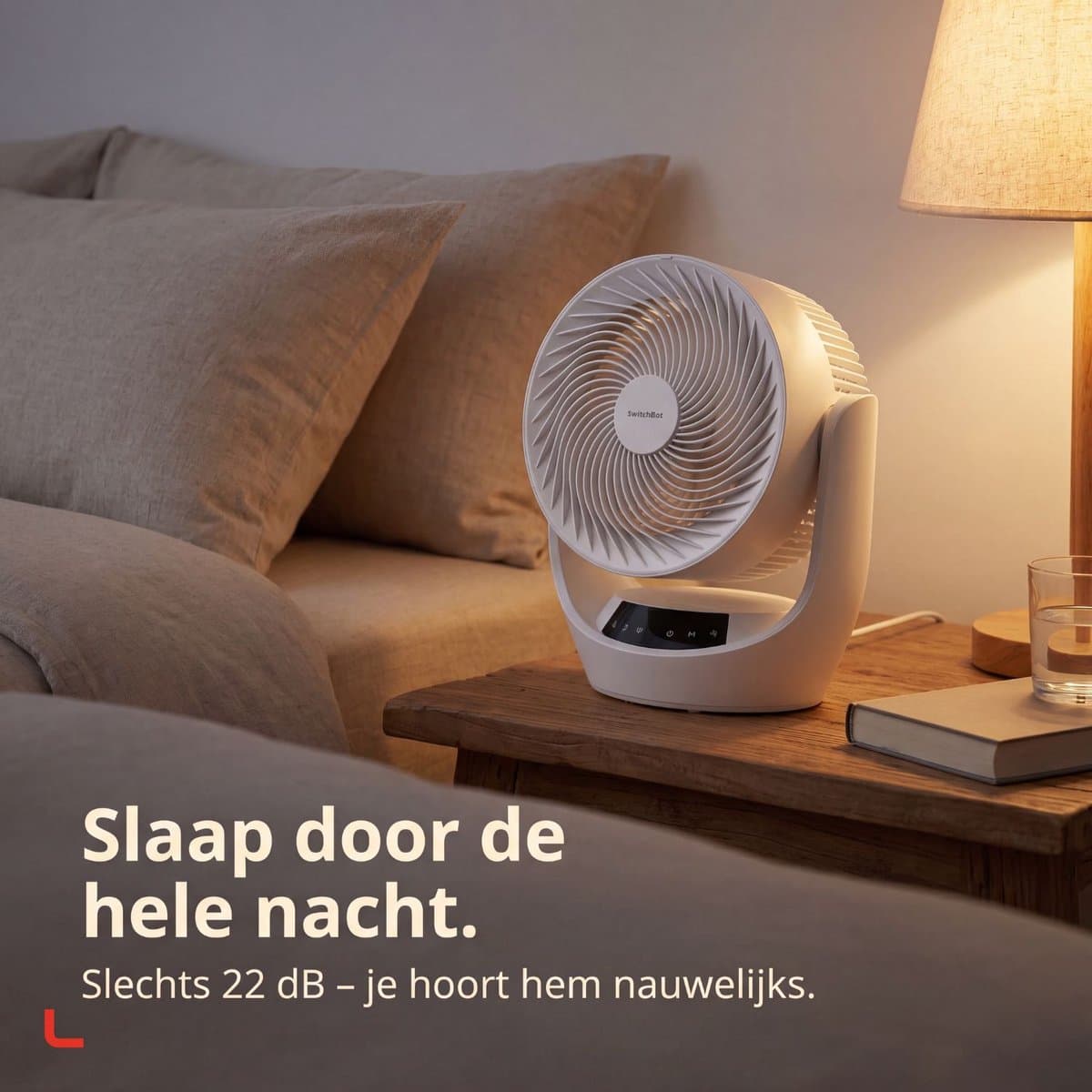 SwitchBot Battery Circulator Fan met accu en app thumbnail 2