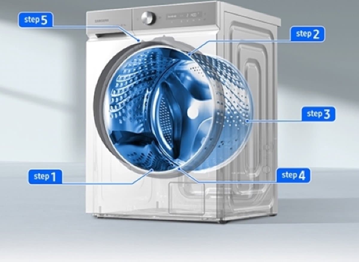 Samsung WW11DG6B85LEU3 - 11 kg met automatische dosering thumbnail 6