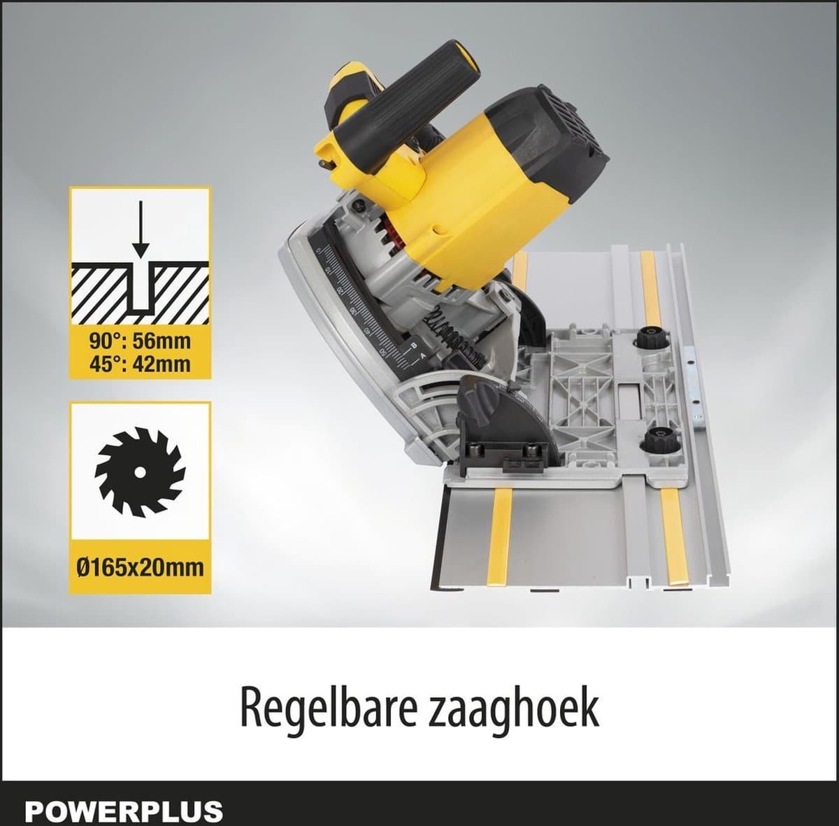 Powerplus POWX0562 Invalzaag 1200W met geleiderails thumbnail 4