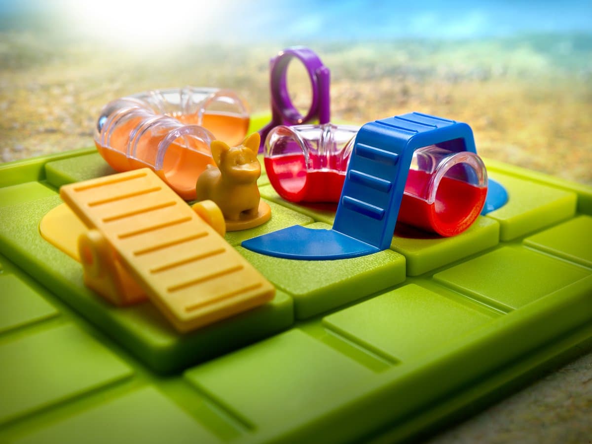 SmartGames Smart Dog Denkspel: compact denkspel met 60 opdrachten