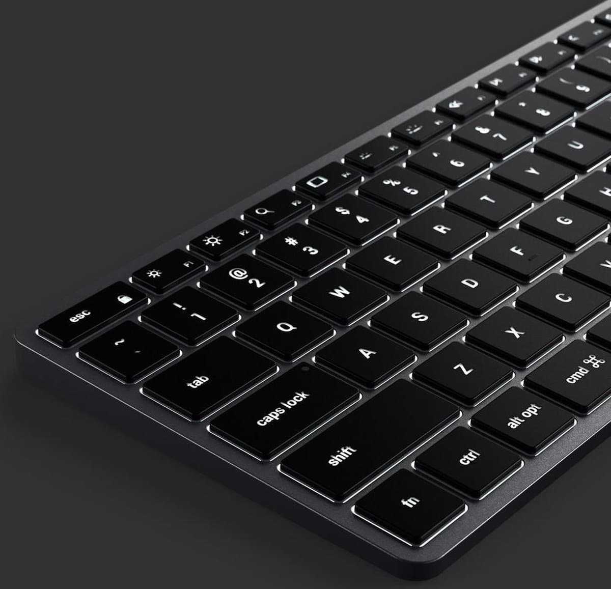 Satechi Slim X2 - Draadloos Bluetooth Toetsenbord - Grijs thumbnail 3