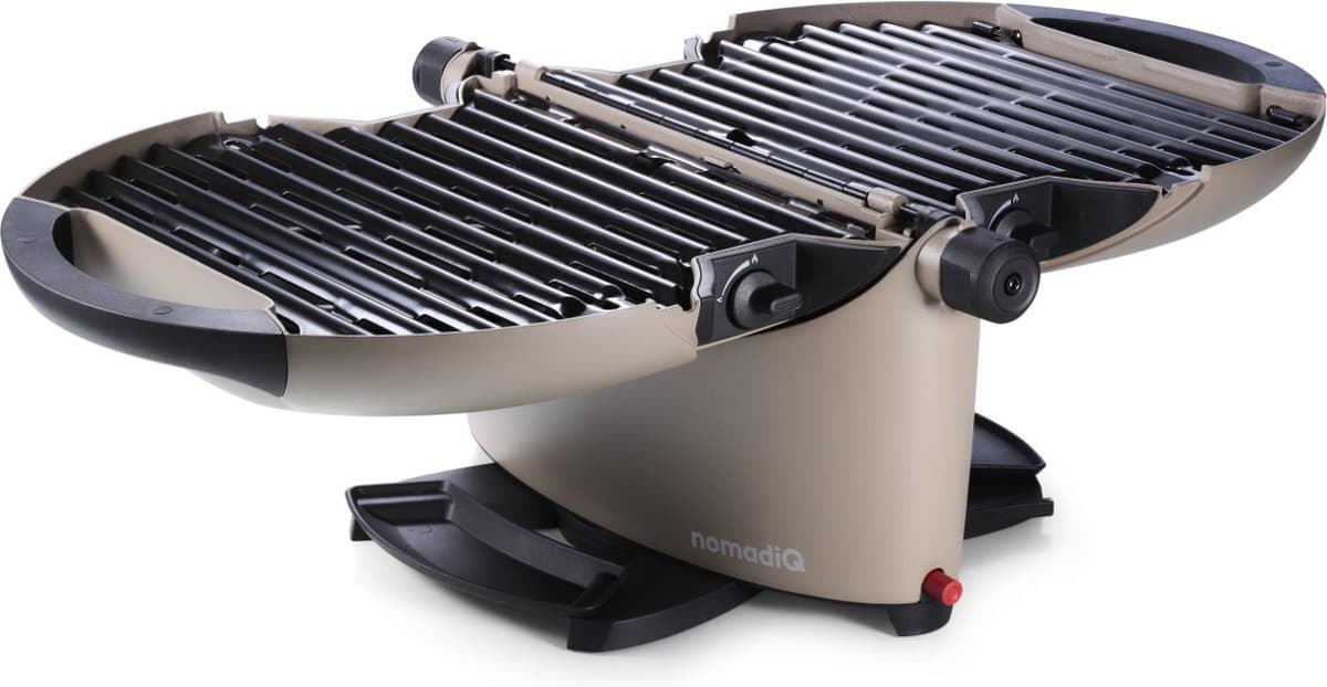 nomadiQ BBQ 3.0 - lichtgewicht draagbare gasrrill voor vakantie thumbnail 5