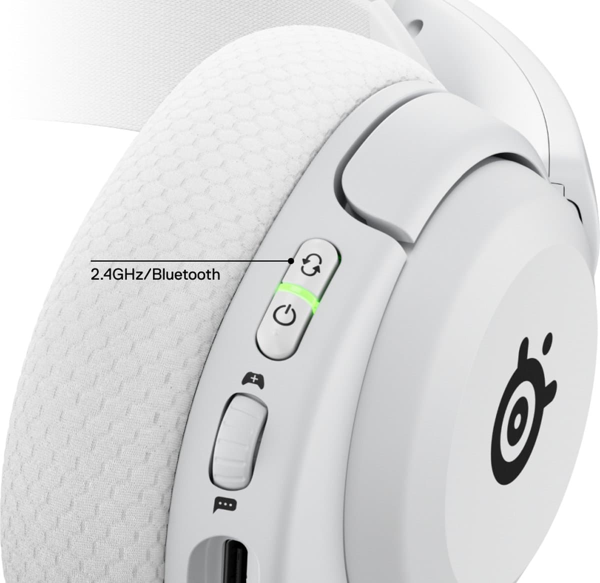 SteelSeries Arctis Nova 5X Wireless - Draadloze Gaming Headset - 60 uur accuduur - Xbox, PlayStation, PC, Switch & Mobiel - Wit thumbnail 7