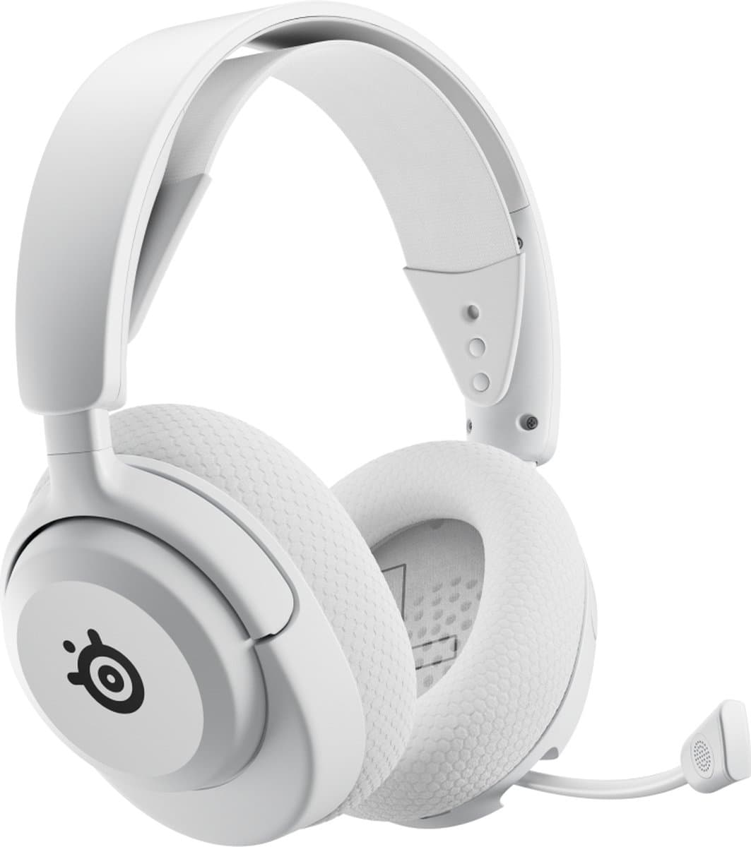 SteelSeries Arctis Nova 5X Wireless - Draadloze Gaming Headset - 60 uur accuduur - Xbox, PlayStation, PC, Switch & Mobiel - Wit thumbnail 6