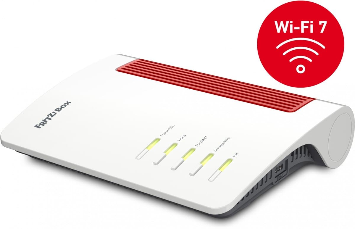 FRITZ!Box 7690: WiFi 7-router met 2,5 Gbps-poorten