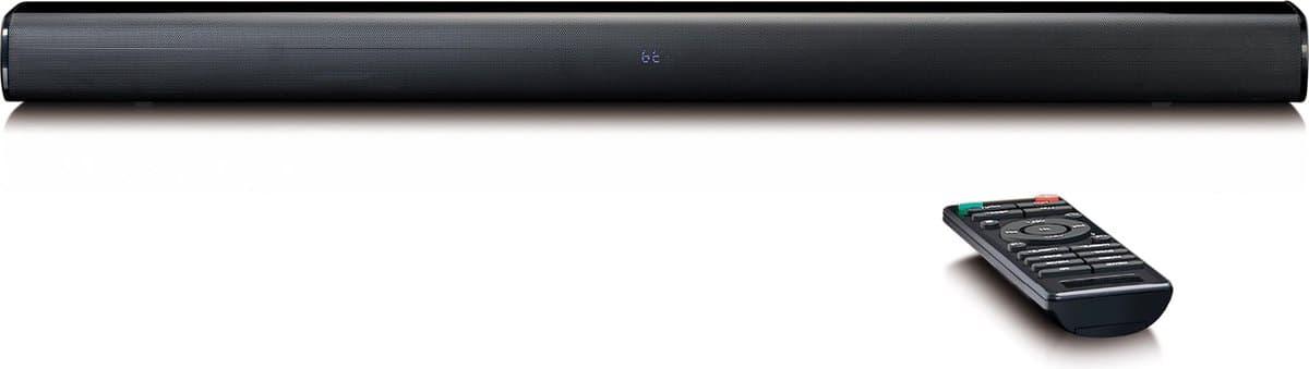 Lenco SB-080BK - Soundbar voor TV - Bluetooth - HDMI - AUX - Zwart thumbnail 2