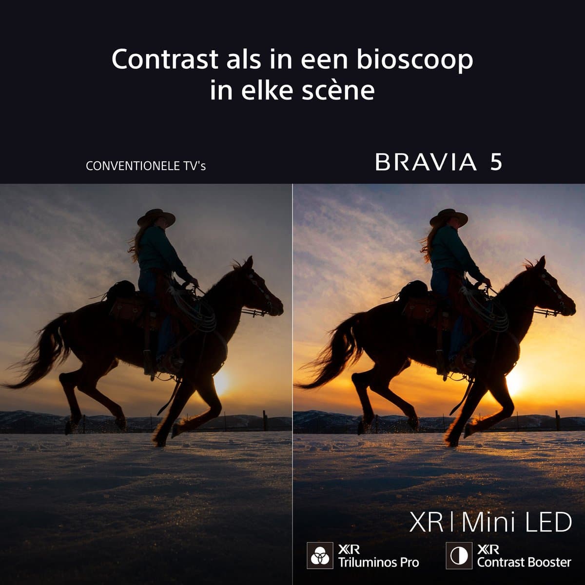Sony Bravia 5 - 75 inch - 4K XR | MiniLED - 2025 thumbnail 8