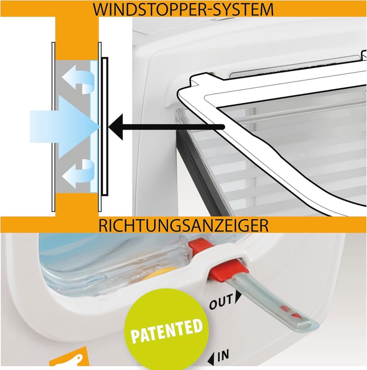 Kattenluik met Microchip en Wind Stopper - Viervoudig Instelbaar thumbnail 5