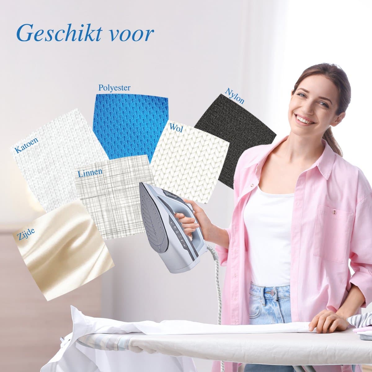 VAIVE SteamMaster 2600 Strijkijzer - Stoomstrijkijzer - Iron - stoomstrijkijzers - 2600W - 350 ML - Spray- en Stoomstootfunctie thumbnail 5