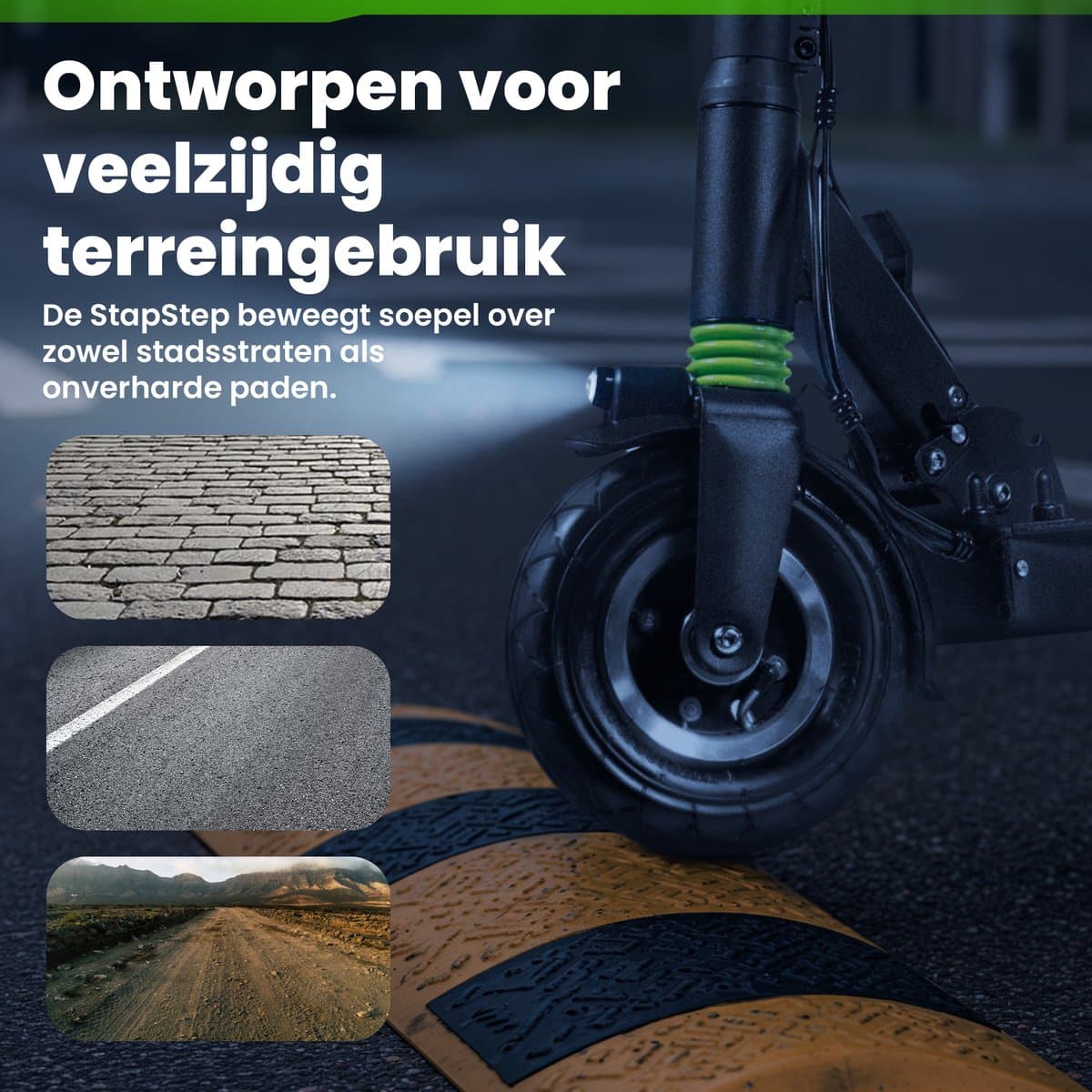 StapStep Pro: 250W, 35km bereik, wettelijk toegestaan thumbnail 5