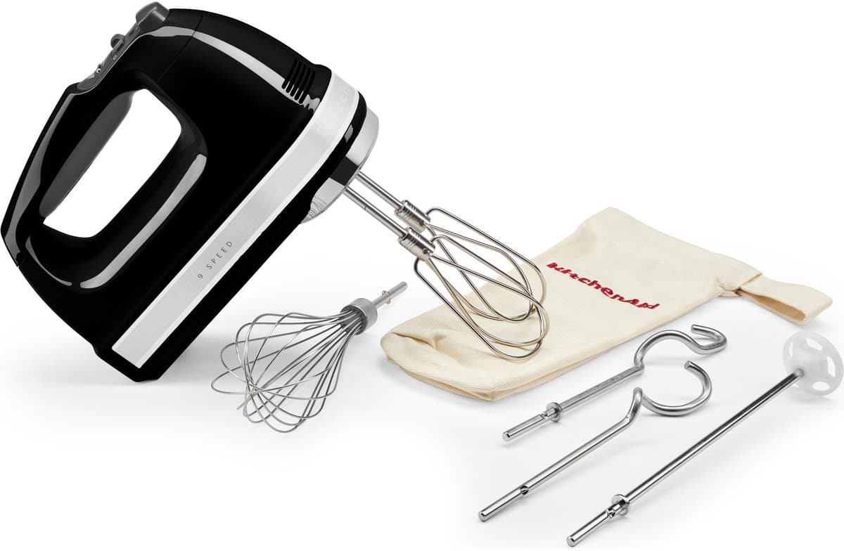 KitchenAid 5KHM9212EOB - Handmixer - Zwart thumbnail 6