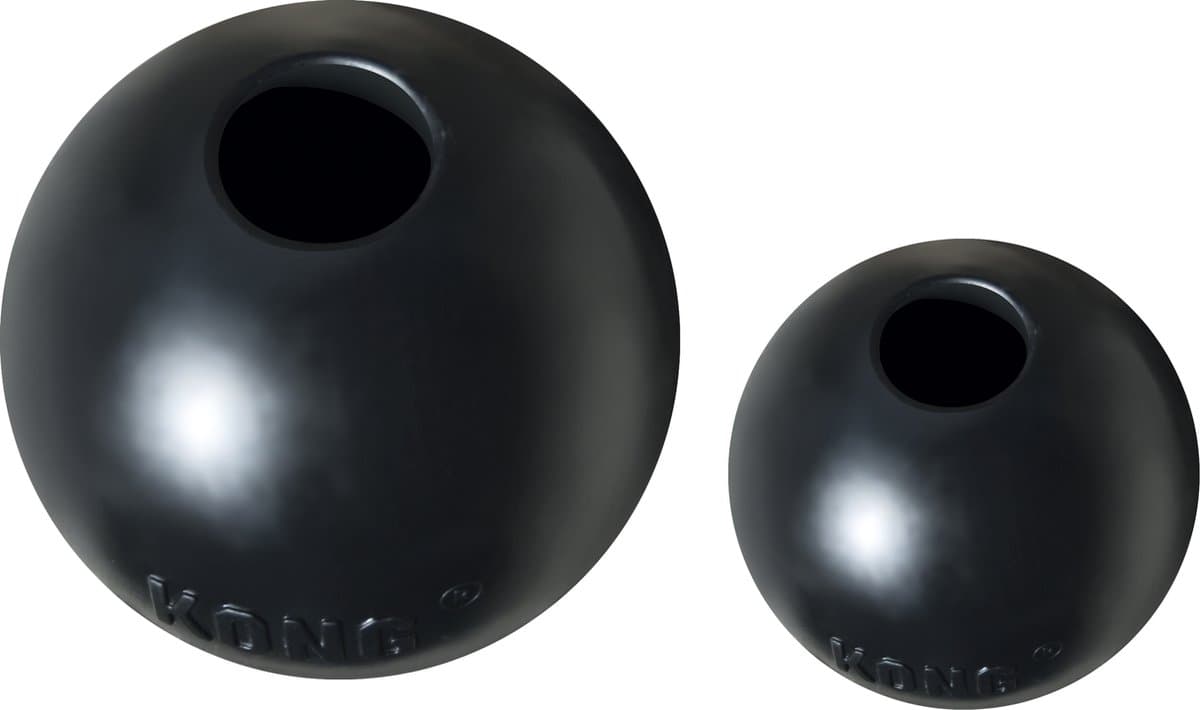 Kong Extreme Bal - Honden Speelgoed - Zwart - M/L - Ø 7.5 cm thumbnail 4