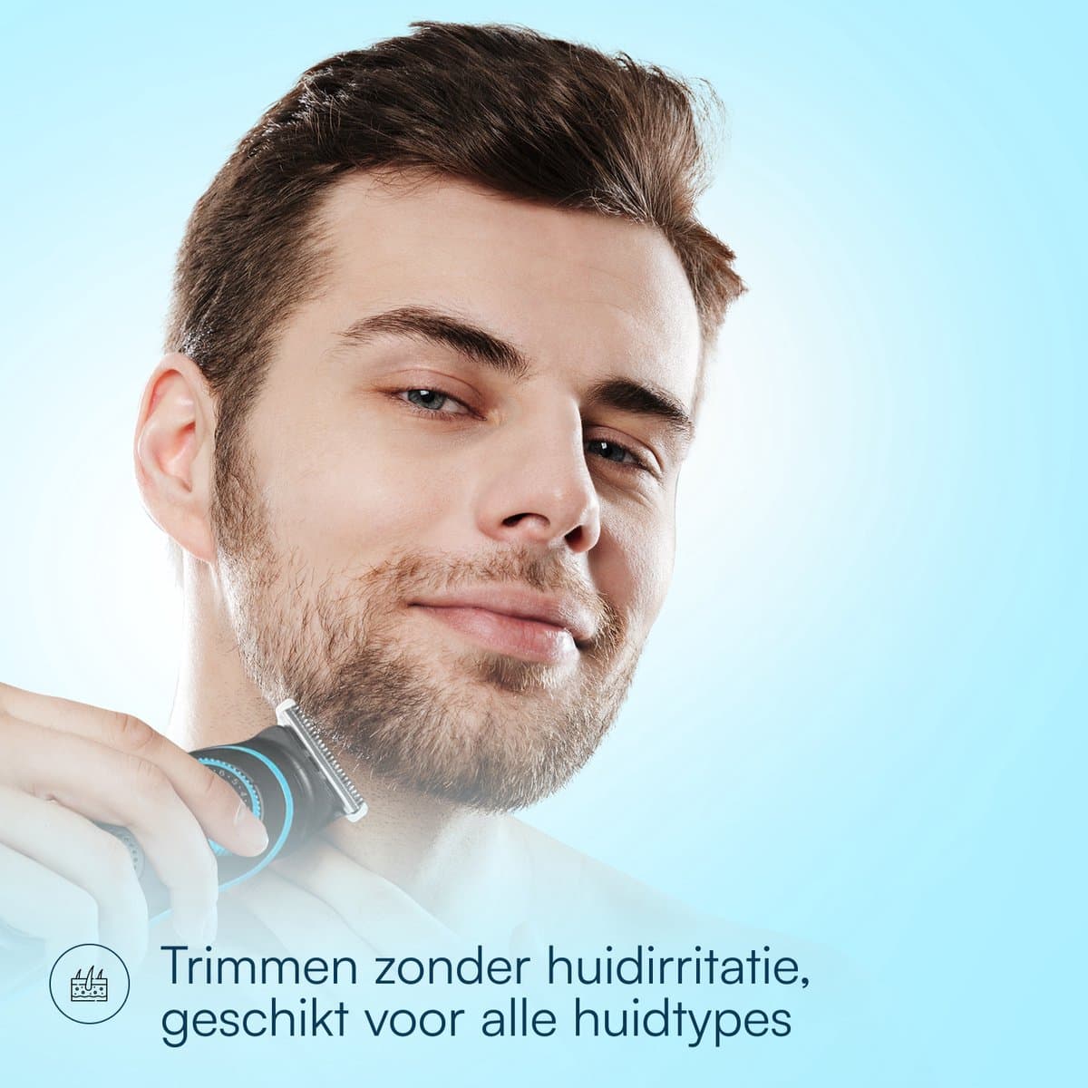 NueNext Baardtrimmer Voor Mannen - Met Precisiedraaiknop 20 lengte-instellingen - Body Trimmer Baard en Lichaam Heren - Haartrimmer Lichaam - Bodygroomer - Groomer Machine - Beard Shaver Trimapparaat- Scheerapparaat thumbnail 6