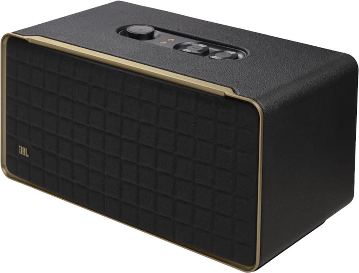 JBL Authentics 500 - Premium WiFi Speaker met Dolby Atmos - Retro Design Luidspreker - AirPlay, Chromecast & Spotify Connect - Multiroom Audio - Google Assistant & Alexa - Zwart thumbnail 8
