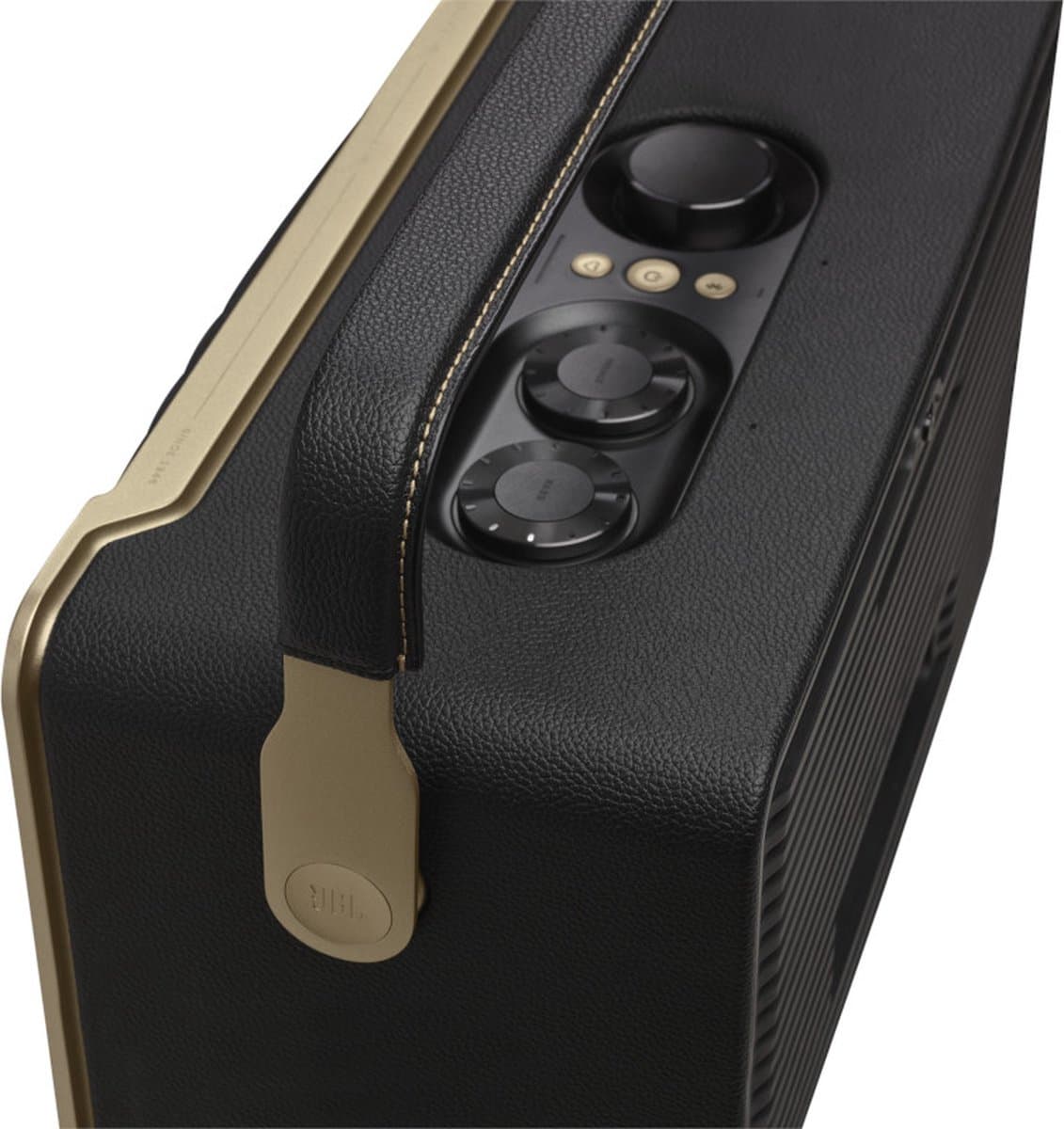 JBL Authentics 300 - Draagbare WiFi & Bluetooth Speaker - Premium Design Speaker - AirPlay, Chromecast & Spotify Connect - Multiroom Audio - 8 uur batterij - Zwart thumbnail 3