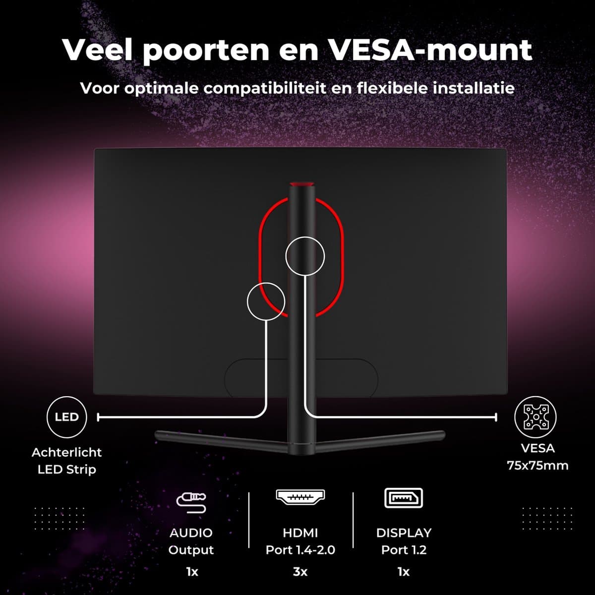 GAME GAME HERO 27" Curved: 240Hz VA, 1ms, Full HD thumbnail 5
