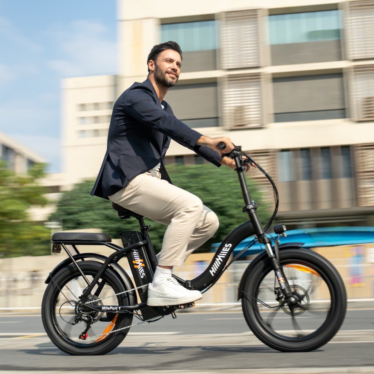 Hillmiles MilePort 1 – Opvouwbare e-bike 250W, 20 inch thumbnail 7
