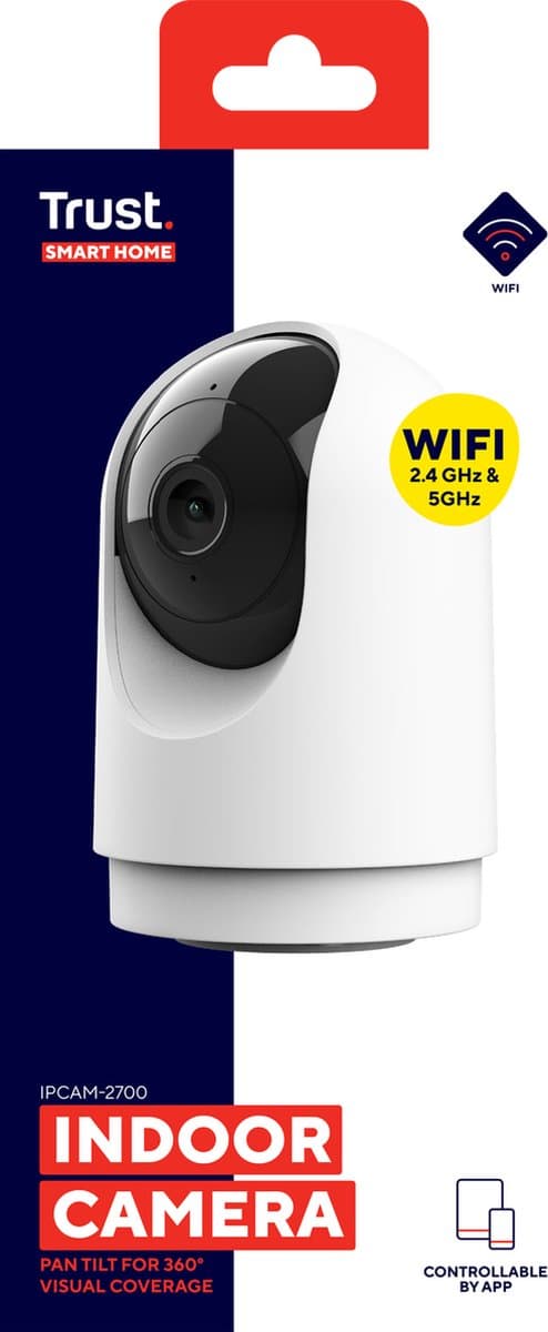 Trust IPCAM-2700 - PT-beveiligingscamera met app-bediening thumbnail 8