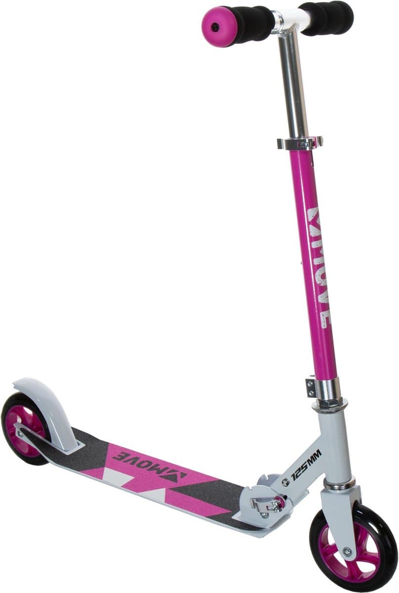 Step - Move Scooter 125 Pink - roze wit - 125mm - vouwbaar - in hoogte verstelbaar - vanaf 3 jaar thumbnail 4