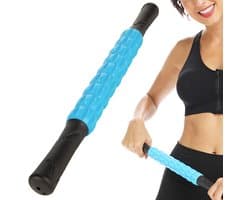 Spier Massage Roller - Stick roller - Trigger Point - Vermindering Spierpijn - Verkleefde Spieren - Kramp en Stijfheid - Blauw