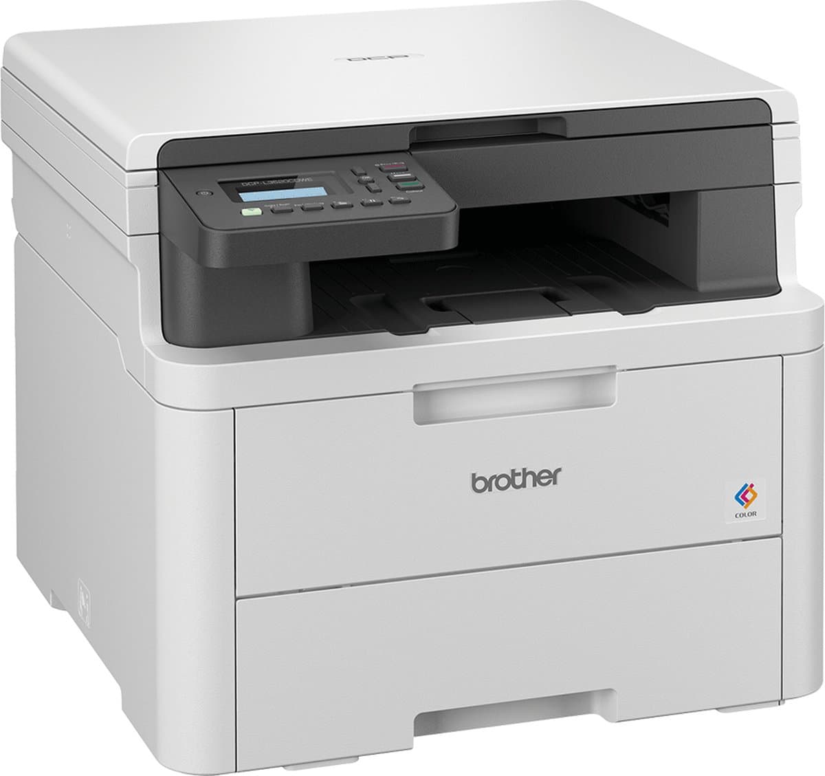 Brother DCPL3520CDWE - All-in-One Kleuren LED Printer - Wit thumbnail 2