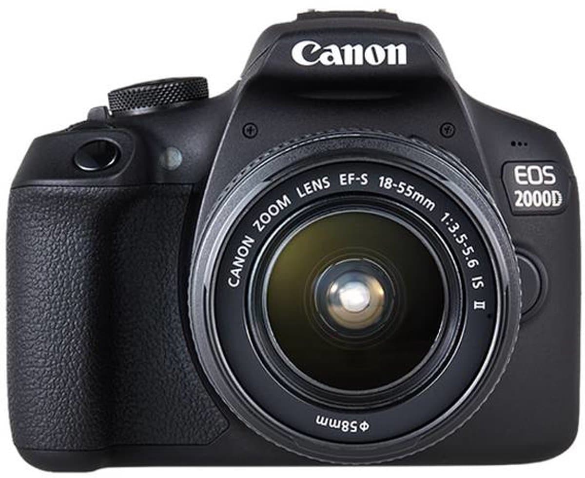 Canon EOS 2000D kit 24,1MP met 18-55mm lens + tas thumbnail 2