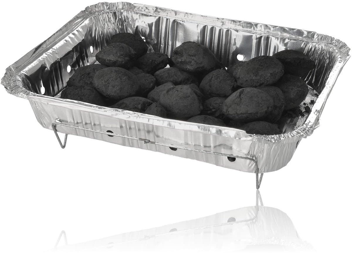 Wegwerp Barbecue met Houtskool – 3 Stuks – Instant BBQ voor Camping, Balkon of Picknick – Inclusief Rooster – Barbecue Accessoires – BBQ Kopen thumbnail 8