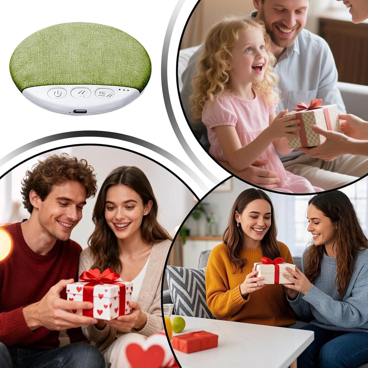 Slaapsprekers Kussen Luidspreker - Ultradun, Bluetooth, Witte Ruis thumbnail 6