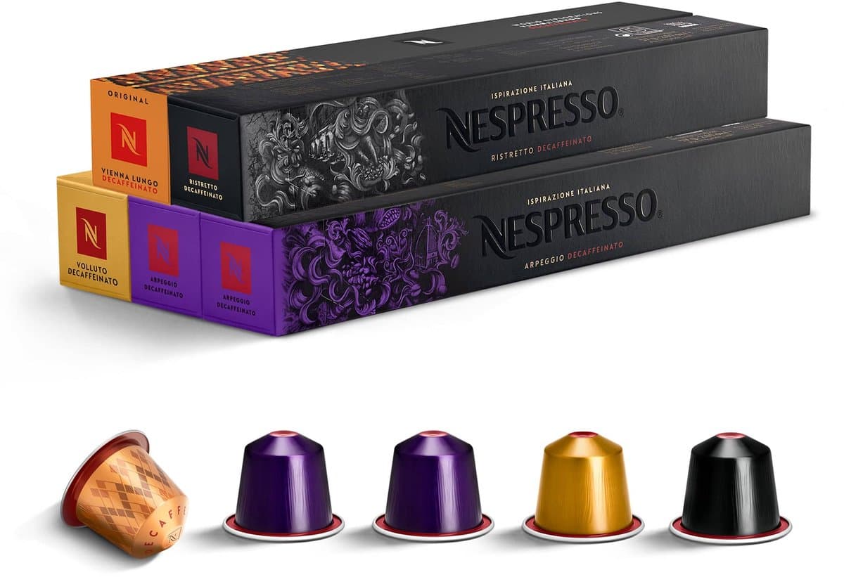 Nespresso - Original - Decaffeinato Pakket - Koffiecups - 50 capsules