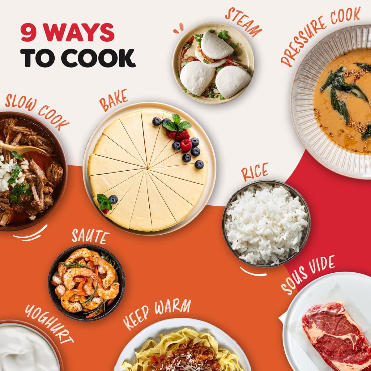 Instant Pot Duo Plus Whisper Quiet 5,7L Multicooker - 9-in-1 Snelkookpan - Slowcooker - Sous-vide - Rijstkoker - Stomer - Stilste Stoomafgifte - Tot 6 Porties thumbnail 5