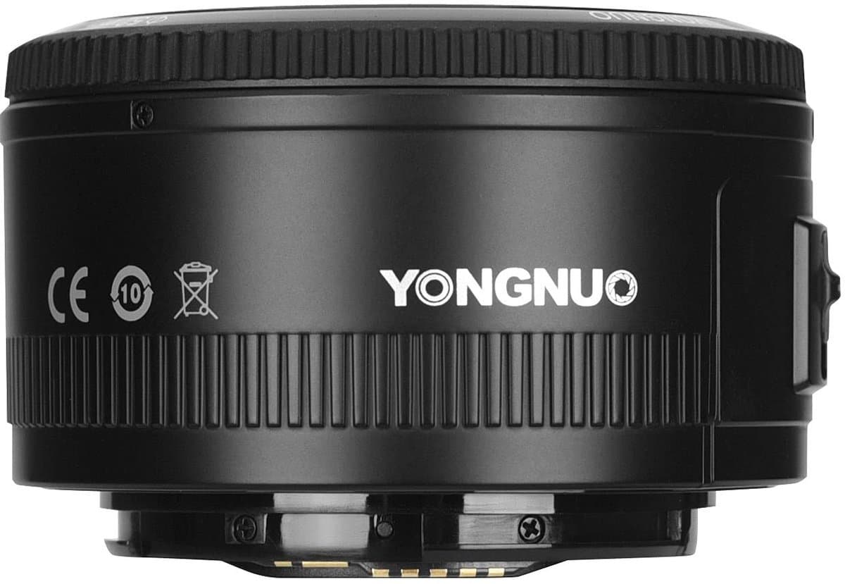 Allecto - Yongnuo YN 50mm F/1.8 AF/MF Lens voor Canon EF Camera's thumbnail 3