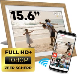 Productfoto van Denver Digitale Fotolijst 15.6 inch - XL - 16Gb - PFF1502LW