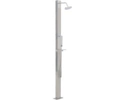 Productfoto van RVS Buitendouche met Regen- en Handdouche voor Tuin en Zwembad