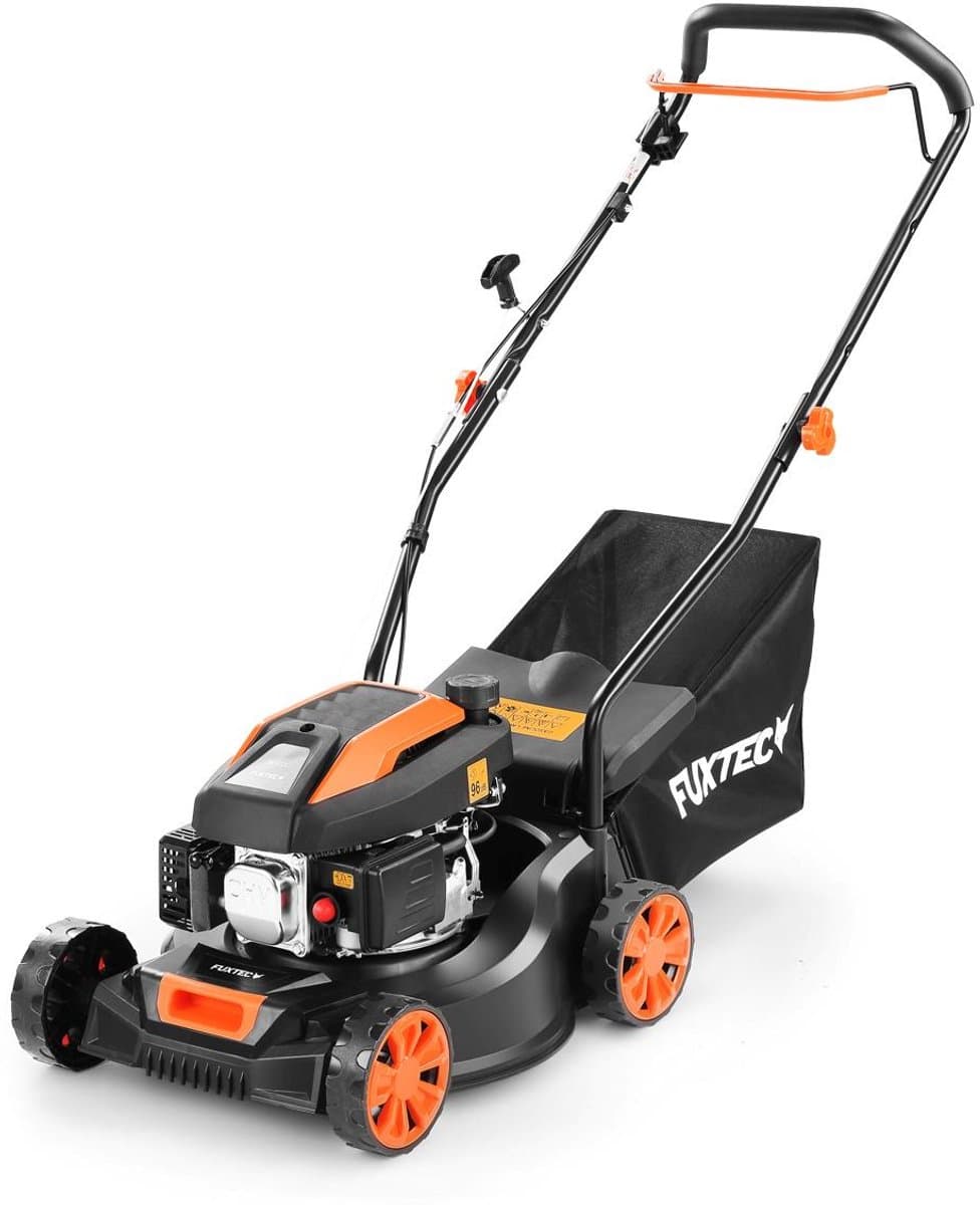 FUXTEC Benzine tuinset – Grasmaaier FX-RM4180 & Bosmaaier FX-MS125 80cc voor gazon en tuinonderhoud thumbnail 7