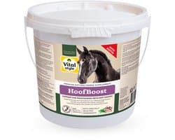 VITALstyle Hoef & Pees - Paarden Supplement - Ondersteunt Het Behoud Van Veerkrachtige Hoeven & Pezen - Met o.a. Silicium & Calcium - 4 kg