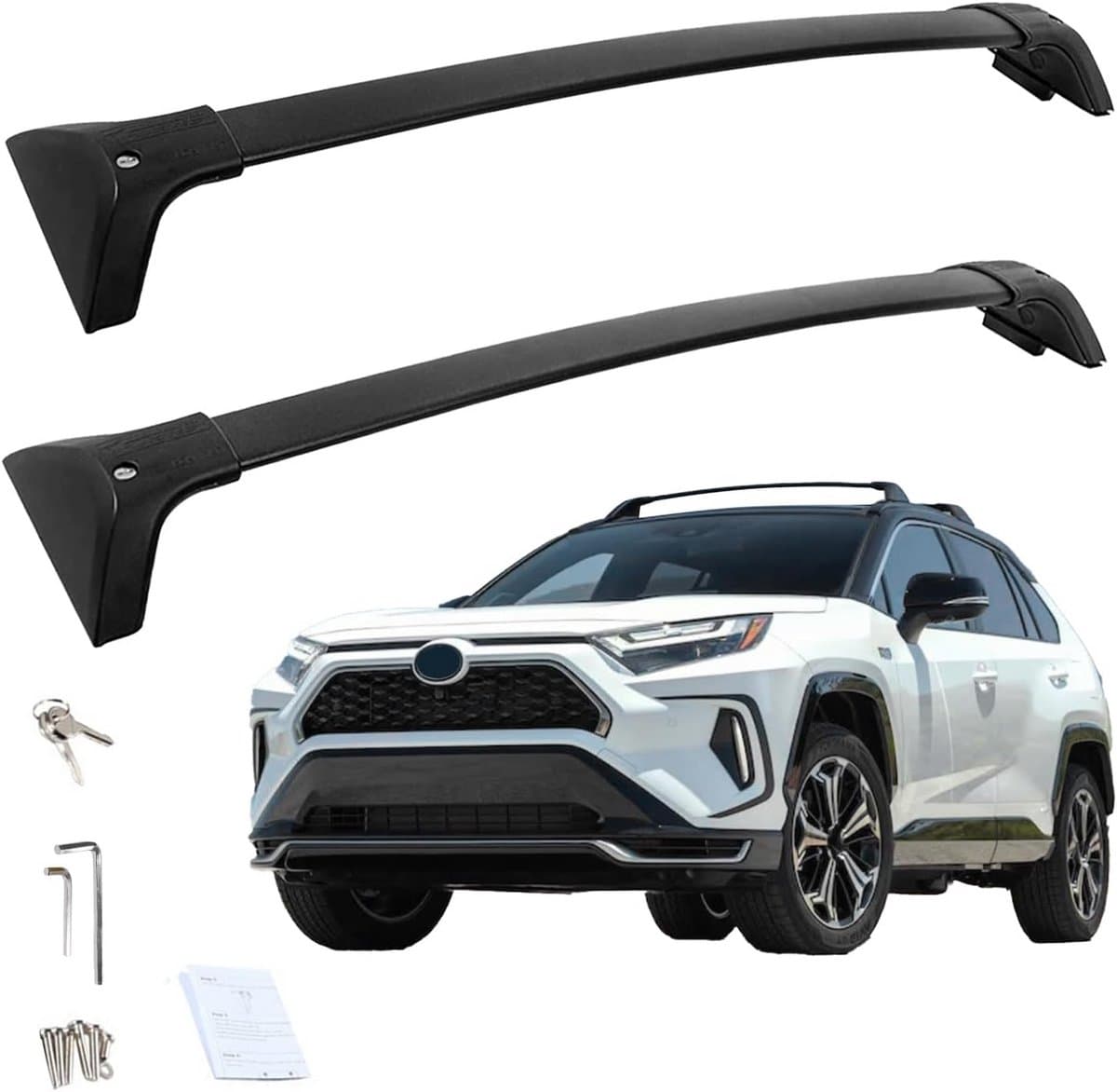 Aluminium Dakdragers met Slot voor SUV Bagage, Fietsen en Dakkoffers